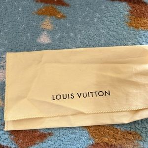 Louis Vuitton wallet dust cover, envelope